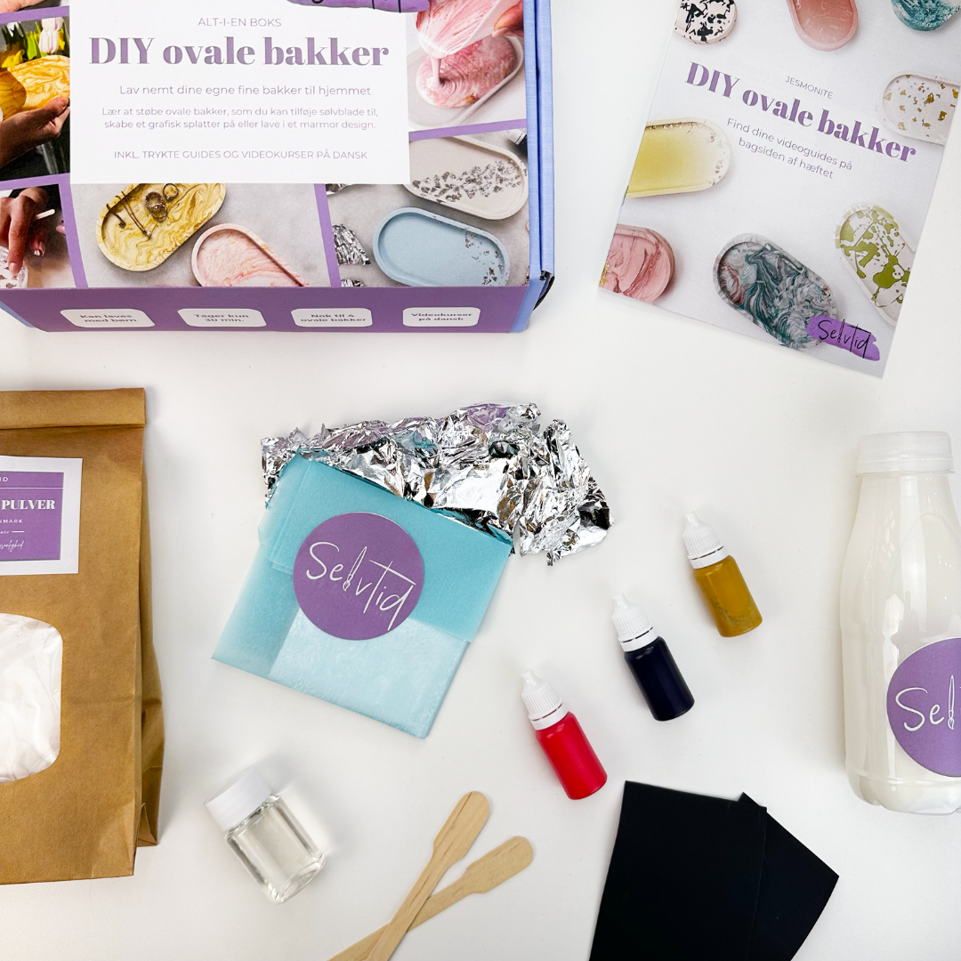 DIY ovale bakker støbekit